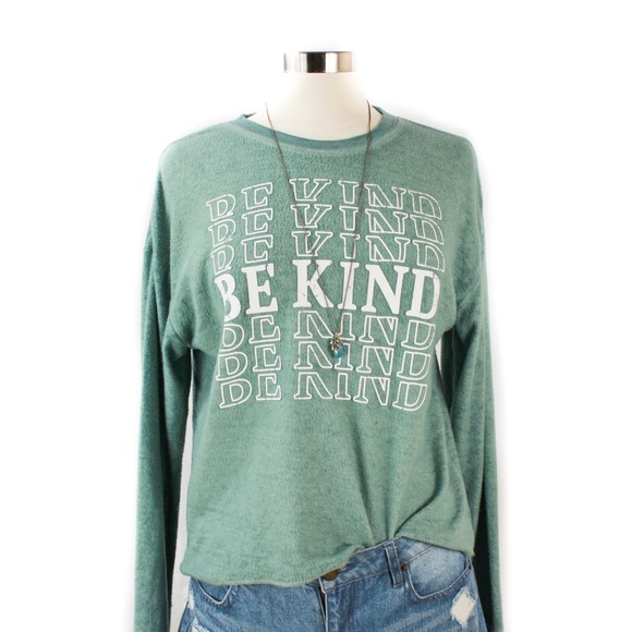 🌸🌵🌼Modern Lux | ‘Be Kind’ Sweater NWT - Picture 3 of 7